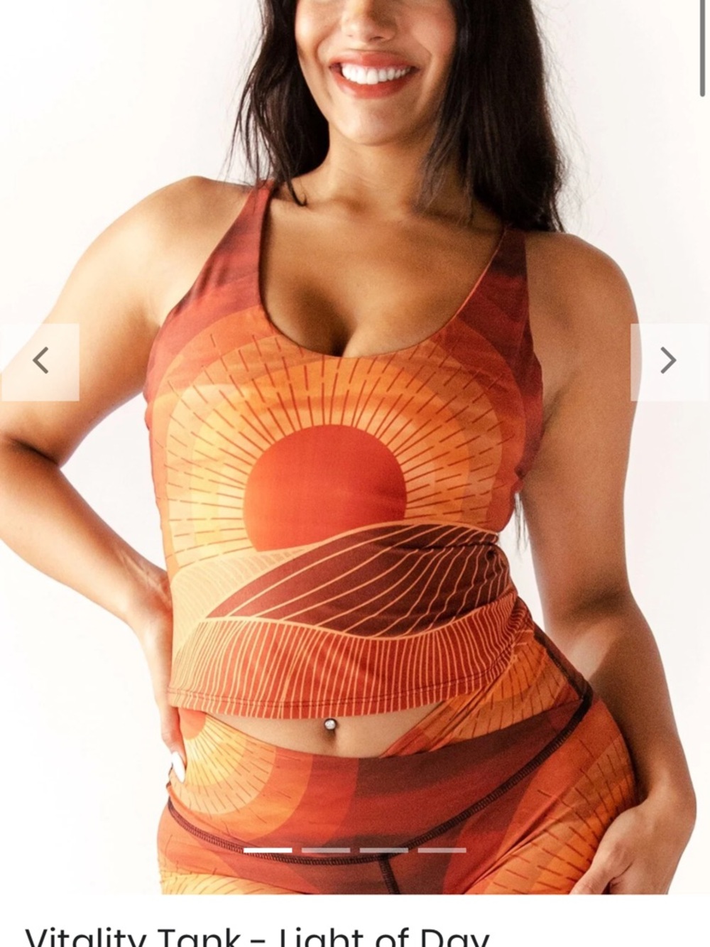 Yoga Democracy Vitality Tank - Light of Day